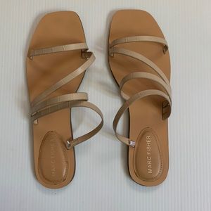 Marc Fisher Strapy Nude Sandal